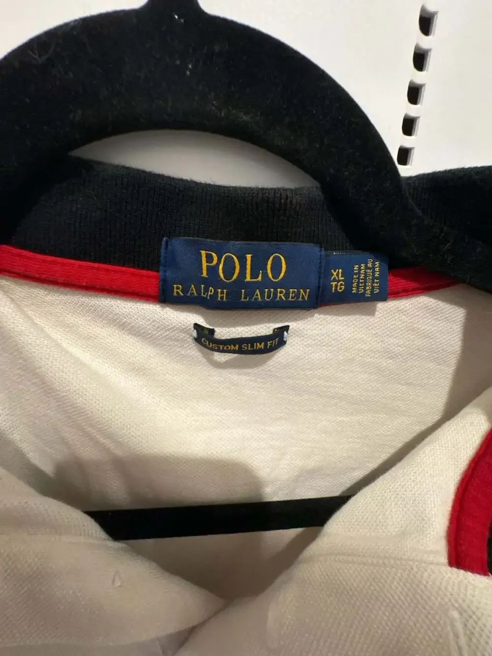 Polo Ralph Lauren Custom Slim Fit Fine Quality Goods 1967 Crest Polo Shirt